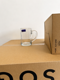 Delisoga Glassware 6 Pcs Glass Juice Mug Set – 380ml & 410ml