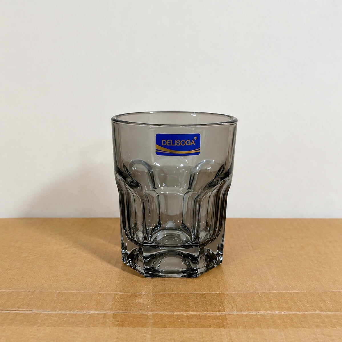 Delisoga Glassware 6 Pcs Smoke Glass Set – 285ml