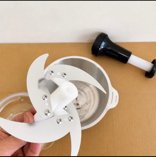 Manual Hand Push Steel Chopper 2L – For Ginger, Chilli & Vegetables