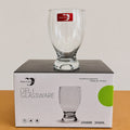 Deli Glassware 6 Pcs Goblet Glass Set for Water & Juice – 300ml
