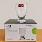 Deli Glassware 6 Pcs Goblet Glass Set for Water & Juice – 300ml