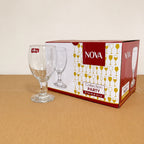 Nova Party Wine Glass Set – 6 Pcs 330ml