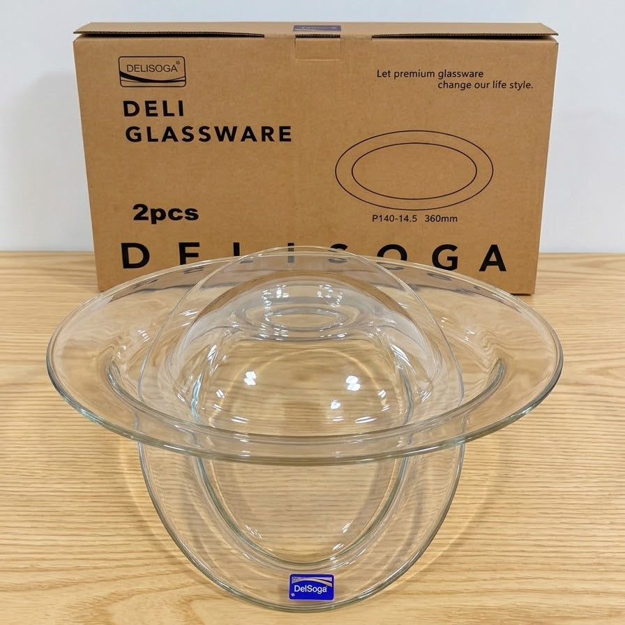 Delisoga 2 Pcs Oval Rice Serving Dish Set – 14 Inches