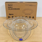 Delisoga 2 Pcs Oval Rice Serving Dish Set – 14 Inches