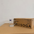 Delisoga Glassware 6 Pcs Glass Juice Mug Set – 380ml & 410ml