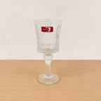 Green Apple Deli Glassware Cut Design Wine Glass – 280ml