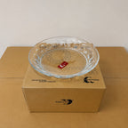 Deli Glassware 6 Pcs Thumb Design Deep Glass Plate Set – 7.5 Inch & 9 Inch