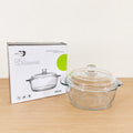 Green Apple Deli Glassware Casserole with Glass Lid