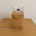 Delisoga Glassware 4 Sizes Glass Serving Bowls Set