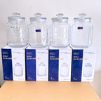 Delisoga Glassware 2.2L Glass Jar with Airtight Lid